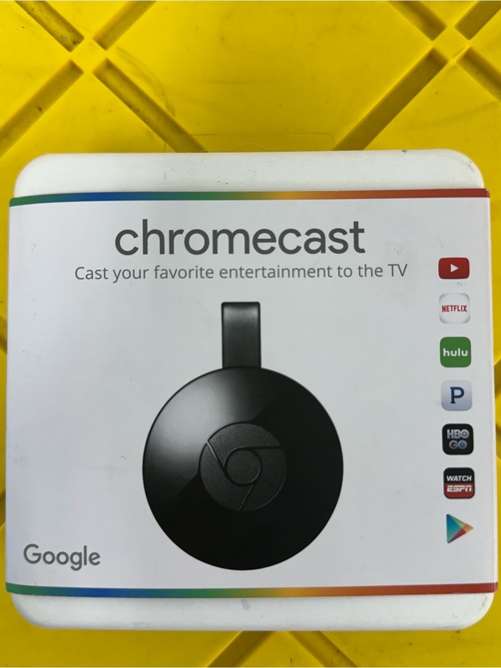 Google Chromecast  2nd Generation HD Media Streamer Black GA3A00093-A14-Z01